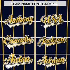 Navy Milwaukee City Silhouette Authentic Baseball Jersey 3