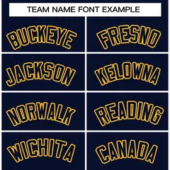 Navy Navy-Gold Classic Full-Snap Varsity Letterman Jacket 5