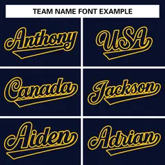 Navy Navy-Gold Raglan Sleeves Varsity Full-Snap Letterman Jacket 5