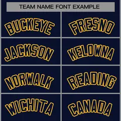 Navy Navy-Yellow Raglan Sleeves Varsity Full-Snap Letterman Jacket 5