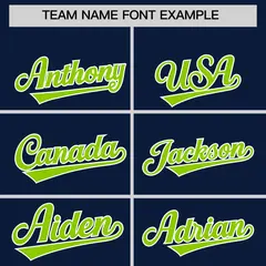 Navy Neon Green Shoulder Color Block Full-Snap Varsity Letterman Hoodie 5