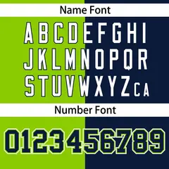 Navy Neon Green Stripe-Solid Combo Authentic Baseball Jersey 4