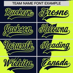Navy Neon Green Valentine's Day Couple Silhouettes Baseball Jersey 4