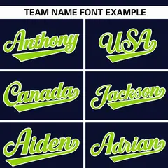 Navy Neon Green-White Varsity Color Block Letterman Bomber Jacket 5