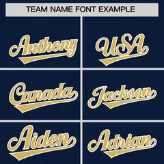 Navy Old Gold Raglan Varsity Full-Snap Three Stripes Letterman Jacket Hoodie 5