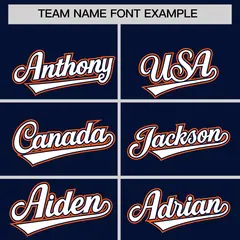 Navy Orange Flame Outline Side Pattern Basketball Jersey 3