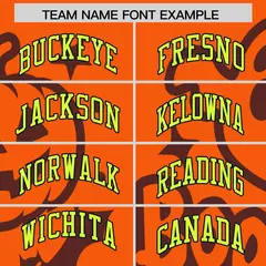 Navy Orange Teal Halloween Bats Pumpkins Ghost Letterman Jacket 3