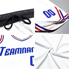 Navy Orange-White Graffiti Lightning Basketball Jersey 5