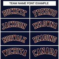 Navy Orange-White Raglan Sleeves Waterproof Jacket 3