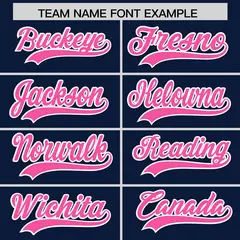 Navy Pink American Flag Raglan Baseball Jersey 3
