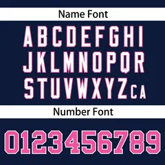 Navy Pink-Gray Stripe Raglan Baseball Jersey 4