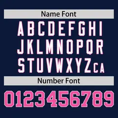 Navy Pink Raglan Pullover Baseball Jersey 4