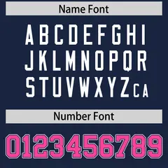 Navy Pink Raglan Sleeves Authentic Football Jersey 4