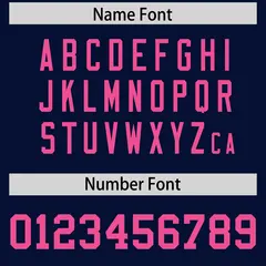 Navy Pink Square Neckline Classic Authentic Football Jersey 4