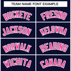 Navy Pink-White Varsity Full-Snap Letterman Jacket 3