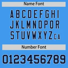 Navy Powder Blue Two-Tone Varsity Full-Zip Letterman Bomber Jacket 4