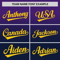 Navy Purple Gradient Authentic Baseball Jersey 3