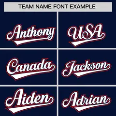 Navy Red Flame Outline Side Pattern Basketball Jersey 3