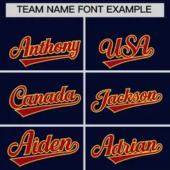Navy Red Raglan Full-Snap Varsity Faux Leather Letterman Jacket 3