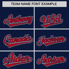 Navy Red Two Tone Full-Snap Raglan Sleeves Varsity Letterman Jacket Hoodie 5