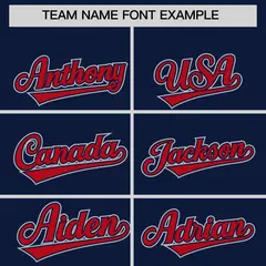 Navy Red Two Tone Full-Snap Raglan Sleeves Varsity Letterman Jacket Hoodie 5