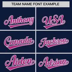 Navy Sparkle-Effect Varsity Letterman Baseball Jacket 3