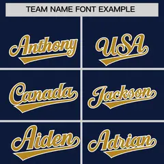 Navy Sparkle-Effect Varsity Letterman Baseball Jacket 3