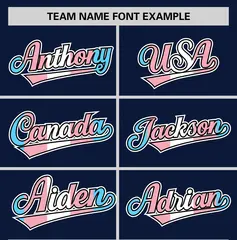 Navy Transgender Pride Month Classic Baseball Jersey 3