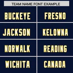 Navy Two-Tone Shoulder Cut Authentic Football Jersey 3