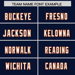 Navy Two-Tone Shoulder Cut Authentic Football Jersey 3