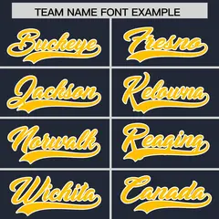 Navy Vintage Denim Baseball Jersey 5