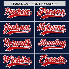 Navy White American Flag Raglan Baseball Jersey 3