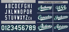 Navy White Classic Authentic Baseball Jersey 3