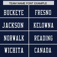 Navy White Classic Authentic Football Jersey 3