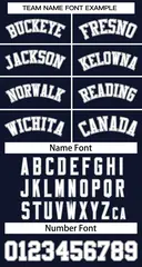 Navy White-Gray Classic Basketball Jersey 2