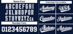 Navy White-Gray Stripe Raglan Baseball Jersey 3