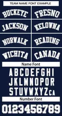 Navy White-Gray Striped Sleeveless Fashion Baseball Jersey 5