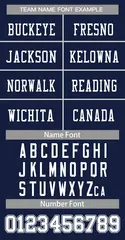 Navy White-Navy Classic Style Authentic Football Jersey 5