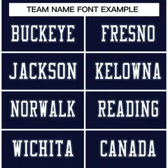 Navy White-Navy Classic Style Authentic Football Jersey 3