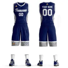 Navy White-Navy Graffiti Lightning Basketball Jersey