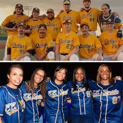 Navy White-Old Gold Stripe Raglan Baseball Jersey 6