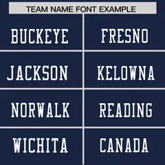 Navy White Shoulder Star Pattern Flag Football Jersey 3