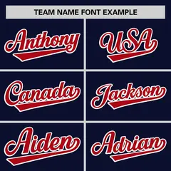 Navy White Thorns Ribbed Classic Authentic Baseball Jersey 3