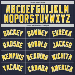 Navy Yellow Classic Sets Basketball Jersey 5