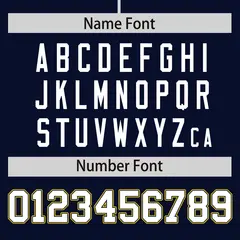 Navy Yellow Phonetic Rhythm Authentic Baseball Jersey 4