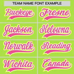 Neon Green Baseball Jersey Moisture-Wicking Team Uniform 6