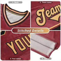 Neon Green Color Block Mesh Authentic Football Jersey 6