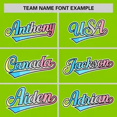 Neon Green Genderflux Pride Month Classic Baseball Jersey 3