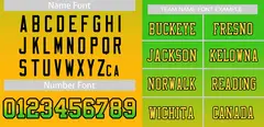 Neon Green Gold Gold-Black Gradient Outdoor Football Jersey 3