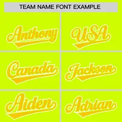 Neon Green Gold Raglan Varsity Full-Snap Letterman Jacket Hoodie 5